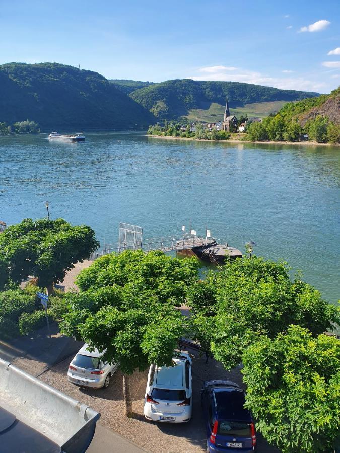 Grosse Wohnung Mit Rheinblick Boppard Exteriör bild