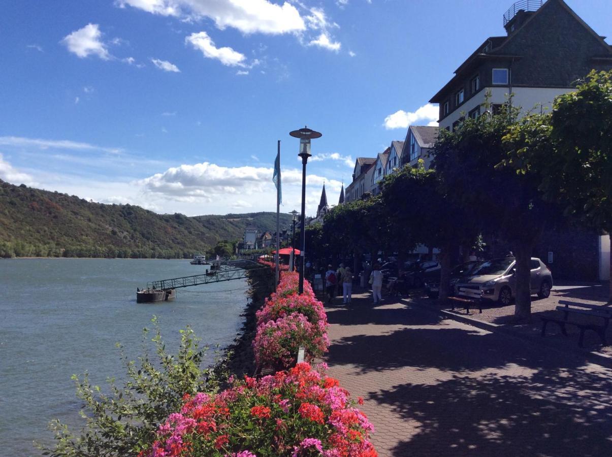 Grosse Wohnung Mit Rheinblick Boppard Exteriör bild