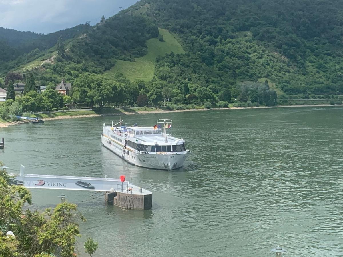 Grosse Wohnung Mit Rheinblick Boppard Exteriör bild